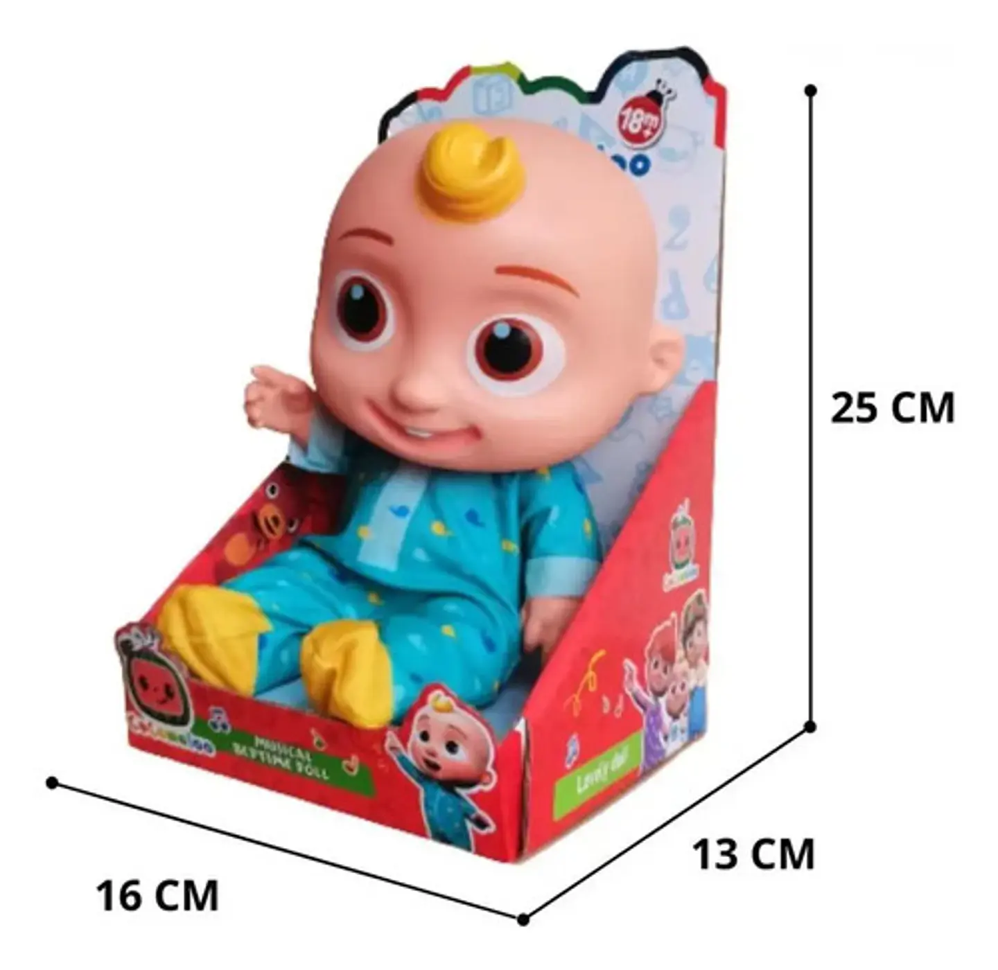 Muñeco Bebe Juguete Con Sonido Cocomelom Musical 3