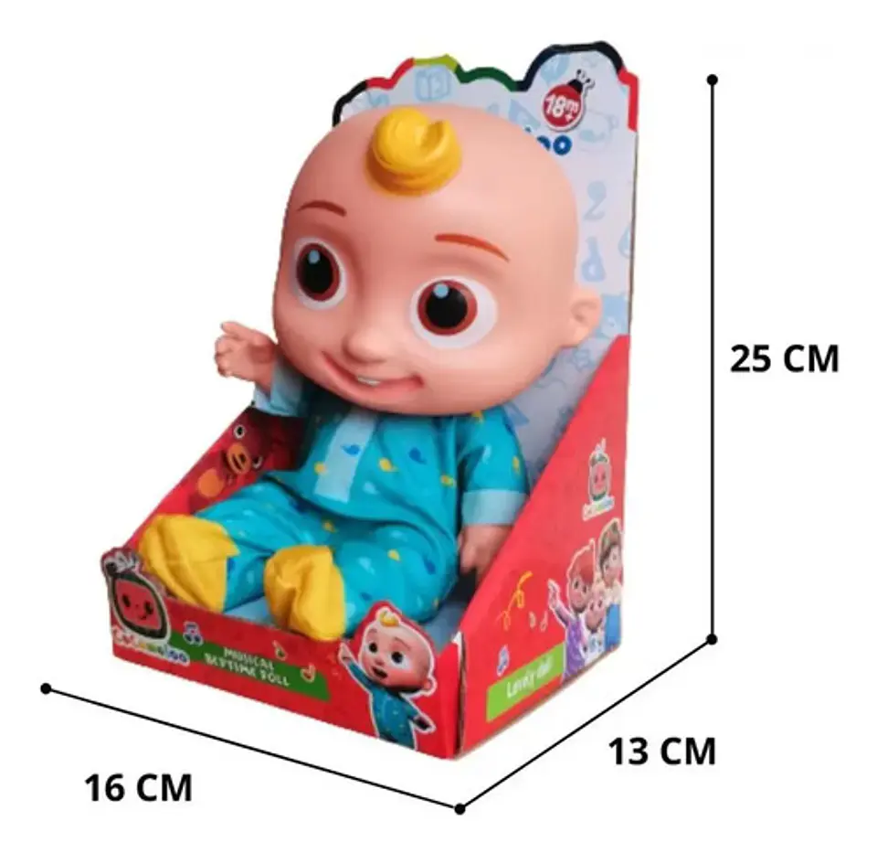 Muñeco Bebe Juguete Con Sonido Cocomelom Musical 3