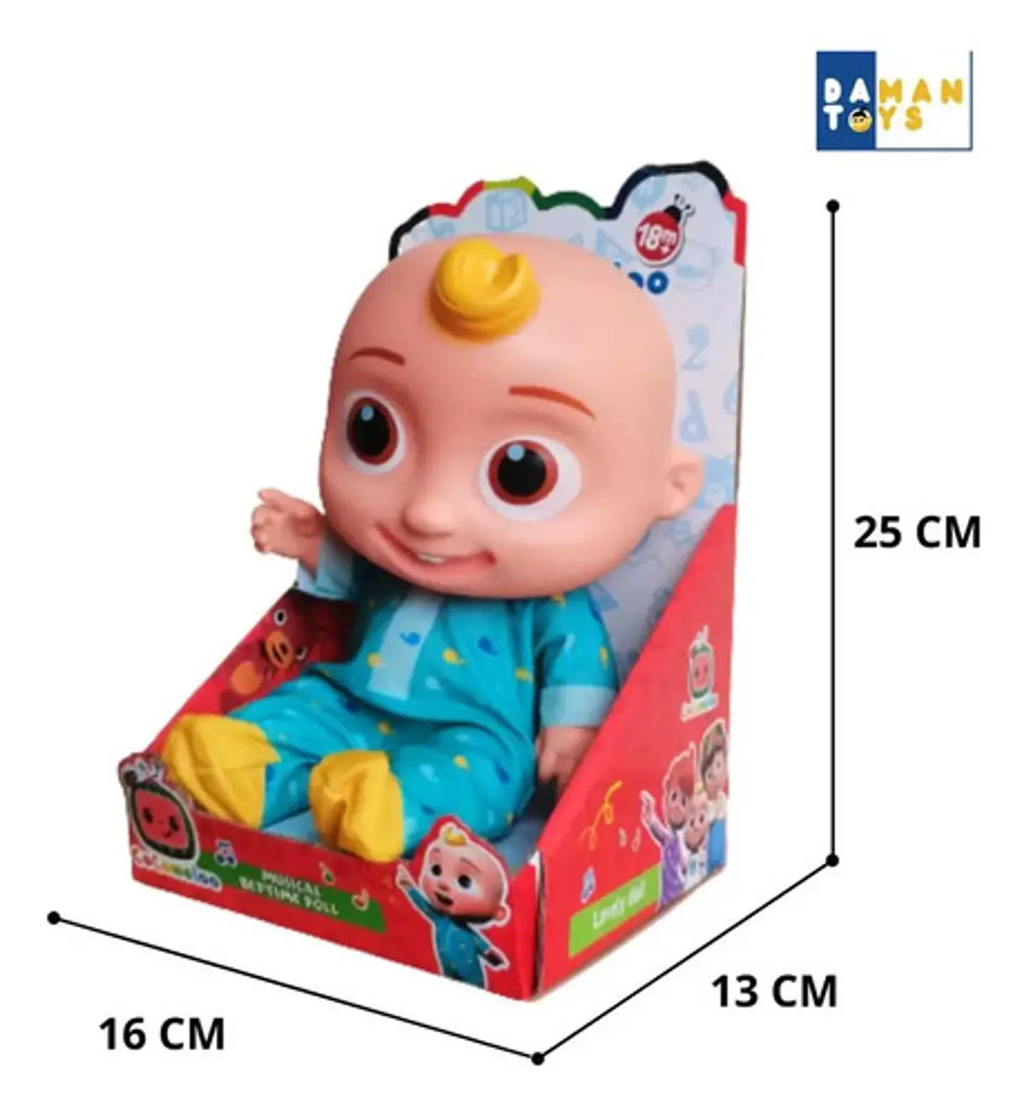Muñeco Bebe Juguete Con Sonido Cocomelom Musical 6