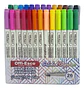 Marcadores Permanentes Offi-esco Punta Extra Fina 26 Colores Variados Frios - Miniatura 3