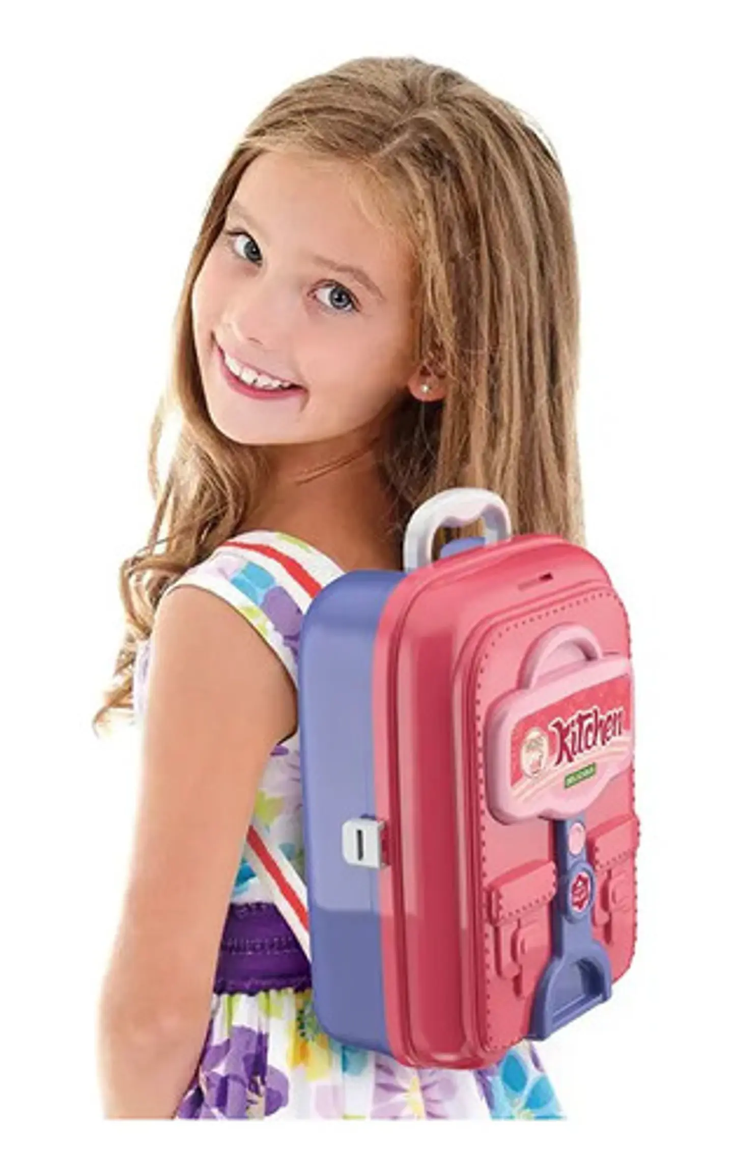 Cocina Mochila Bolso Chef Juguete 3en1 26pcs 5