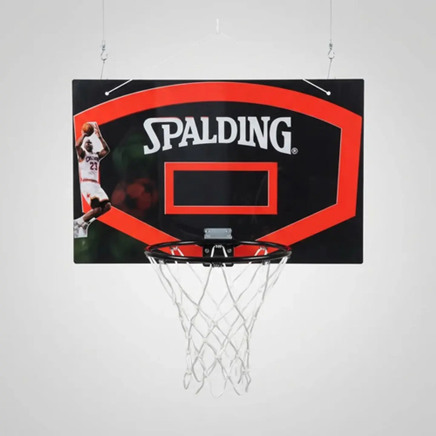 Tablero De Baloncesto Pared Básquet  Aro Y Malla Grande 1