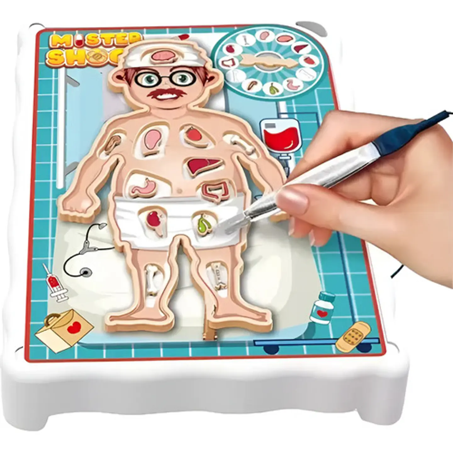 Juego Mesa Doctor Loco Niños Operacion Operando Corriente 1