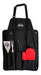 Kit Asador De Carbón Bbq 5 Piezas Home Elements Estuche Colo - Miniatura 2