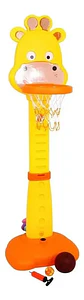 Cancha Basketball 3 En 1 Forma Jirafa Para Niños Interiores - Miniatura 2