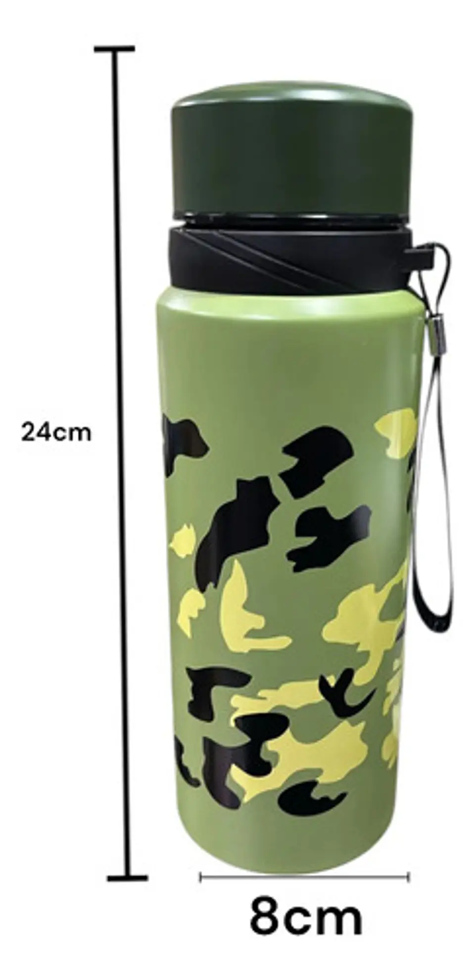 Botilito Termo Acero Inoxidable 1000 Ml Regalo Hombre Milita 2