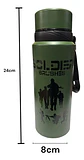 Botilito Termo Acero Inoxidable 1000 Ml Regalo Hombre Milita - Miniatura 11