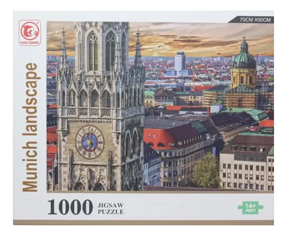 Rompecabezas Hao Xiang Munich Landscape 1000 Piezas 70x50cm 1