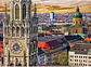 Rompecabezas Hao Xiang Munich Landscape 1000 Piezas 70x50cm - Miniatura 2