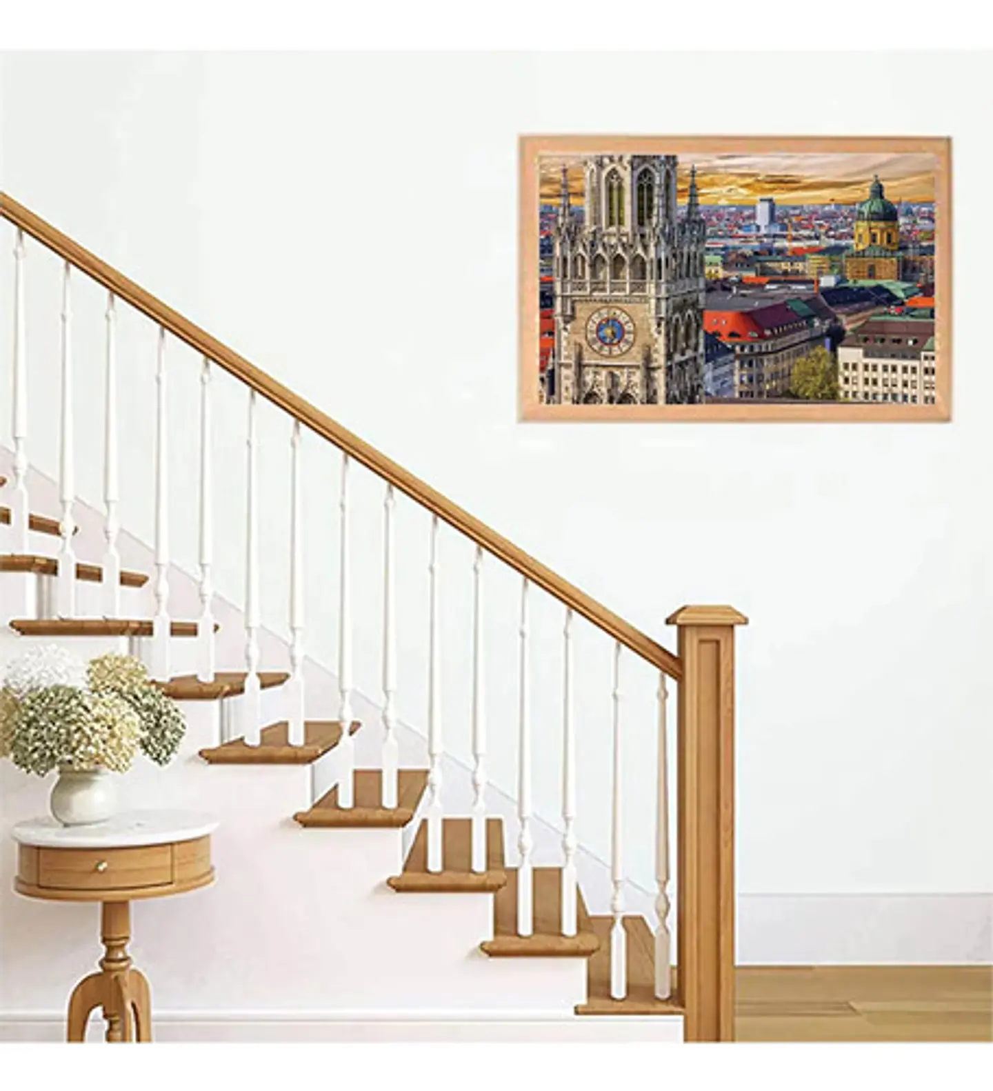 Rompecabezas Hao Xiang Munich Landscape 1000 Piezas 70x50cm 3