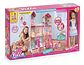 Casa De Muñecas Grande 3 Pisos Con Tobogán Y Accesorios Rosa - Miniatura 2