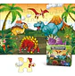 Rompecabezas De Piso Dinosaurios Jumbo Para Ninos 48pcs - Miniatura 2