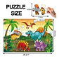 Rompecabezas De Piso Dinosaurios Jumbo Para Ninos 48pcs - Miniatura 3