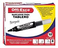 Marcador Borrable Recargable Offi-esco Negro Punta Japonesa Pack 10 Para Acrílico - Miniatura 1