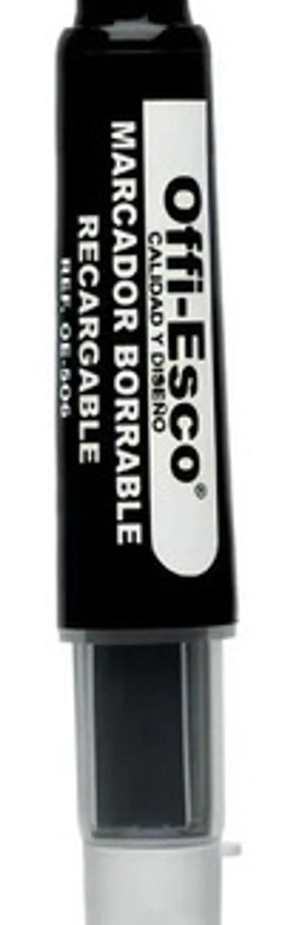 Marcador Borrable Recargable Offi-esco Negro Punta Japonesa Pack 10 Para Acrílico 2