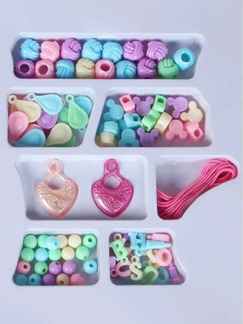Kit Chaquiras Manillas Fabricación Pulseras Dijes Manualidad 6