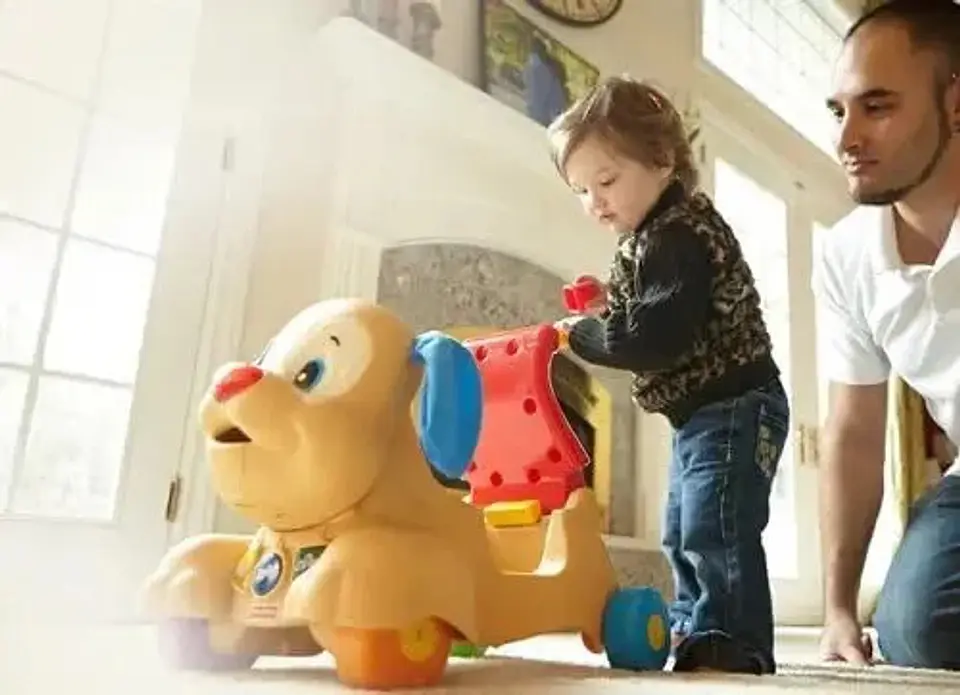 Andadera Para Bebés Perrito Fisher-price Rojo 2
