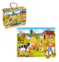 Rompecabezas Infantil Happy Farm 48 Piezas De Piso - Miniatura 1