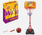 Set Cancha Baloncesto Infantil Aro Balón Base Ajustable 2.4m - Miniatura 1