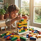 Minibloques De Construcción 120 Piezas Plástico Transparente - Miniatura 2