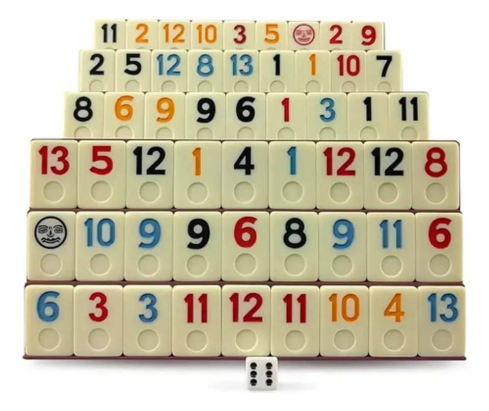 Juego de 106 piezas de estuches Hoyle de Rummy Game 3