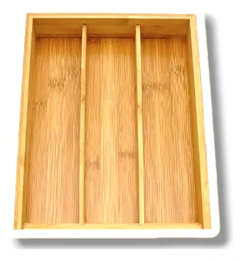 Organizador De Cajones Para Cubiertos Utensilios 3 Secciones