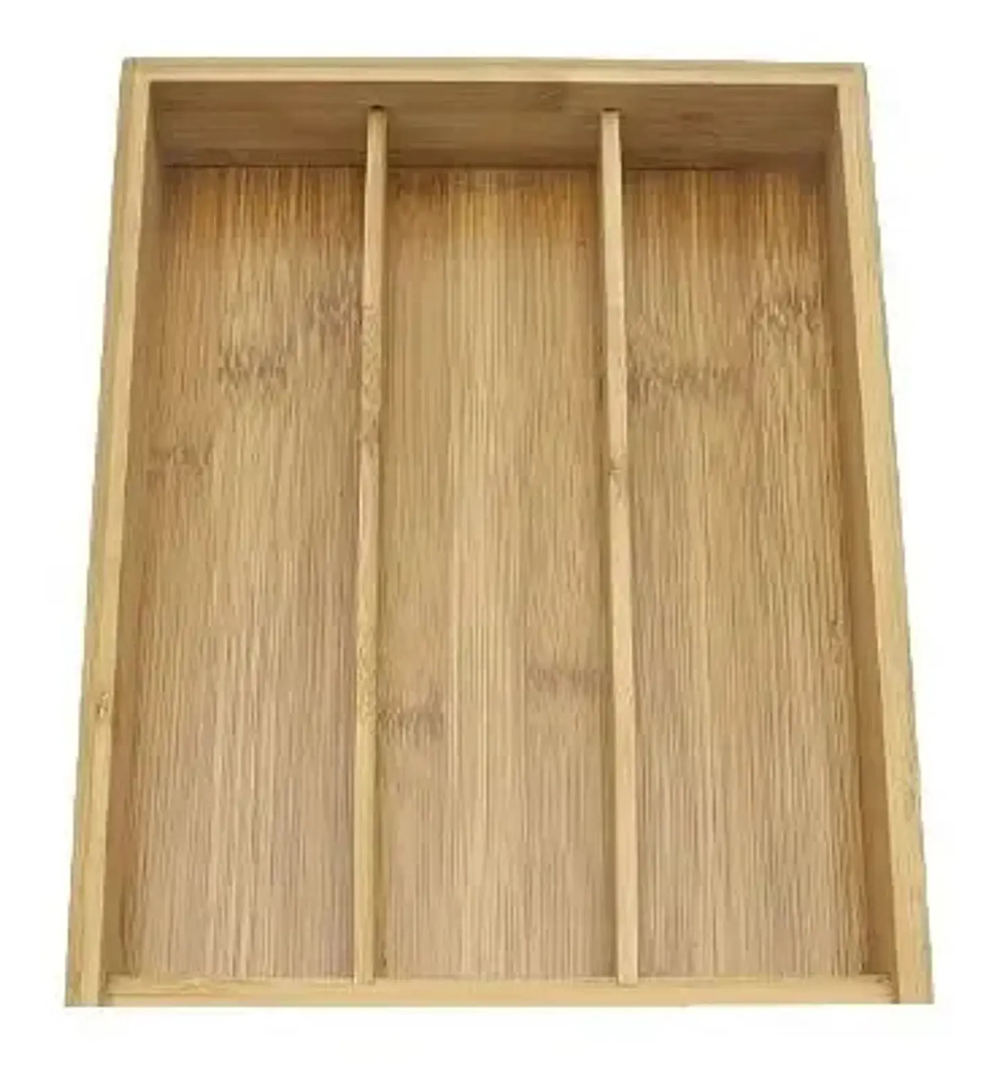 Organizador De Cajones Para Cubiertos Utensilios 3 Secciones 2