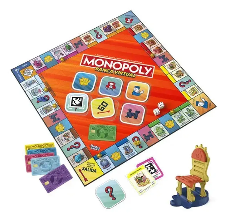 Juego De Mesa Monopoly Banca Virtual 2