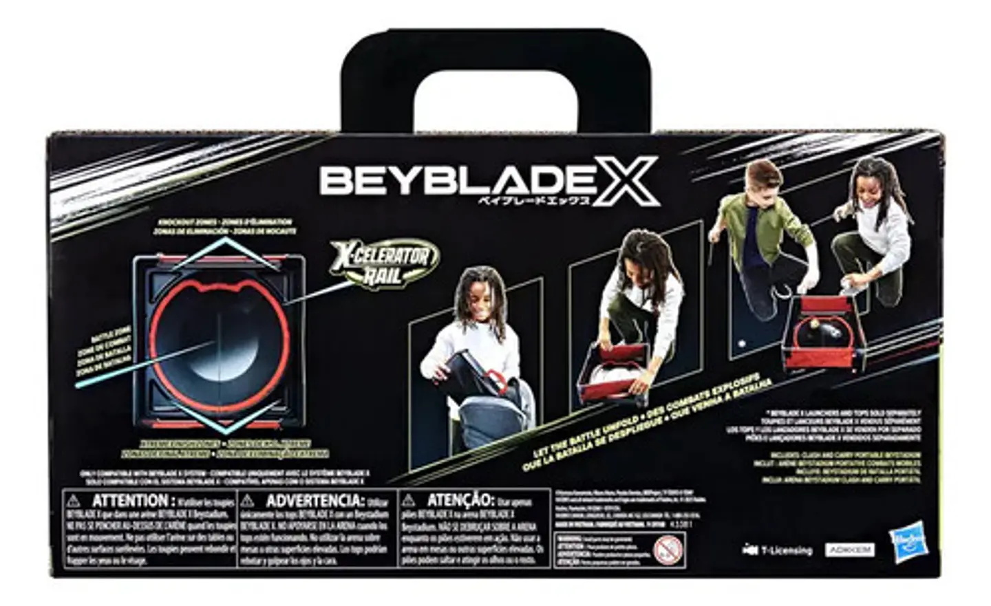 Beyblade X Beystadium Portátil Negro 4