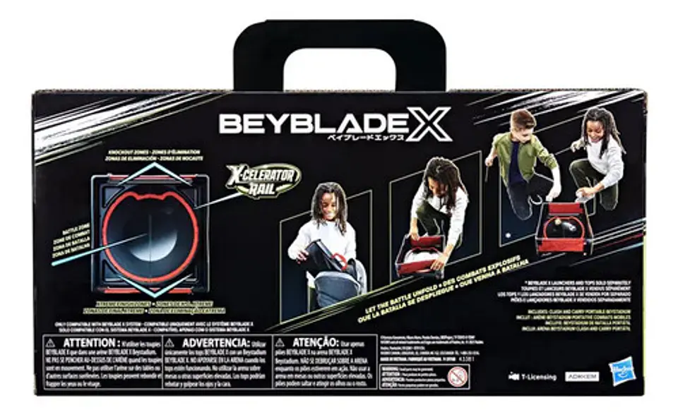 Beyblade X Beystadium Portátil Negro 4