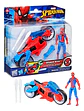 Figura Epic World of Action Moto Arácnida Spiderman Marvel - Miniatura 1