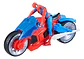 Figura Epic World of Action Moto Arácnida Spiderman Marvel - Miniatura 4