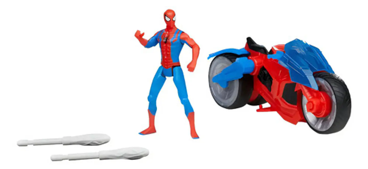 Figura Epic World of Action Moto Arácnida Spiderman Marvel 5