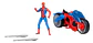 Figura Epic World of Action Moto Arácnida Spiderman Marvel - Miniatura 5