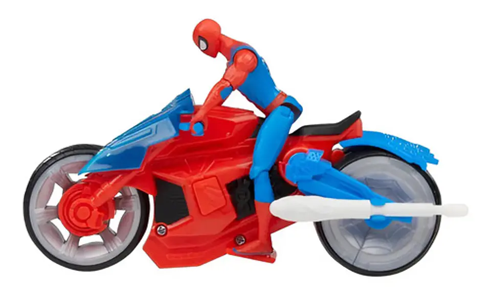 Figura Epic World of Action Moto Arácnida Spiderman Marvel 6