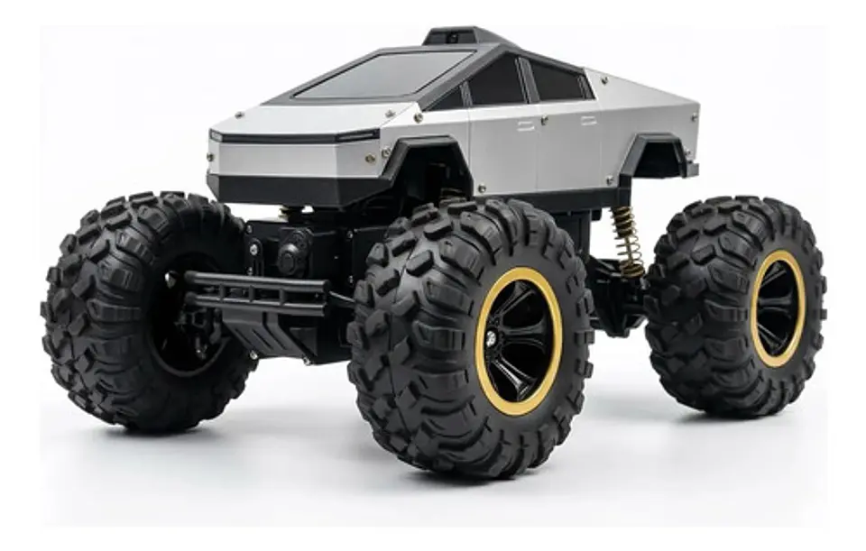 Carro Rc Cyber Trcuk Todoterreno 4x4 Con Camara Recargable 1