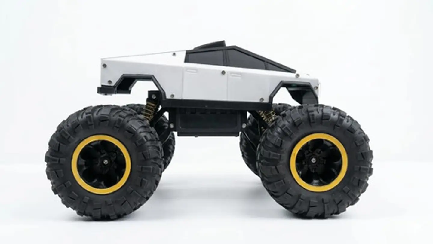 Carro Rc Cyber Trcuk Todoterreno 4x4 Con Camara Recargable 2