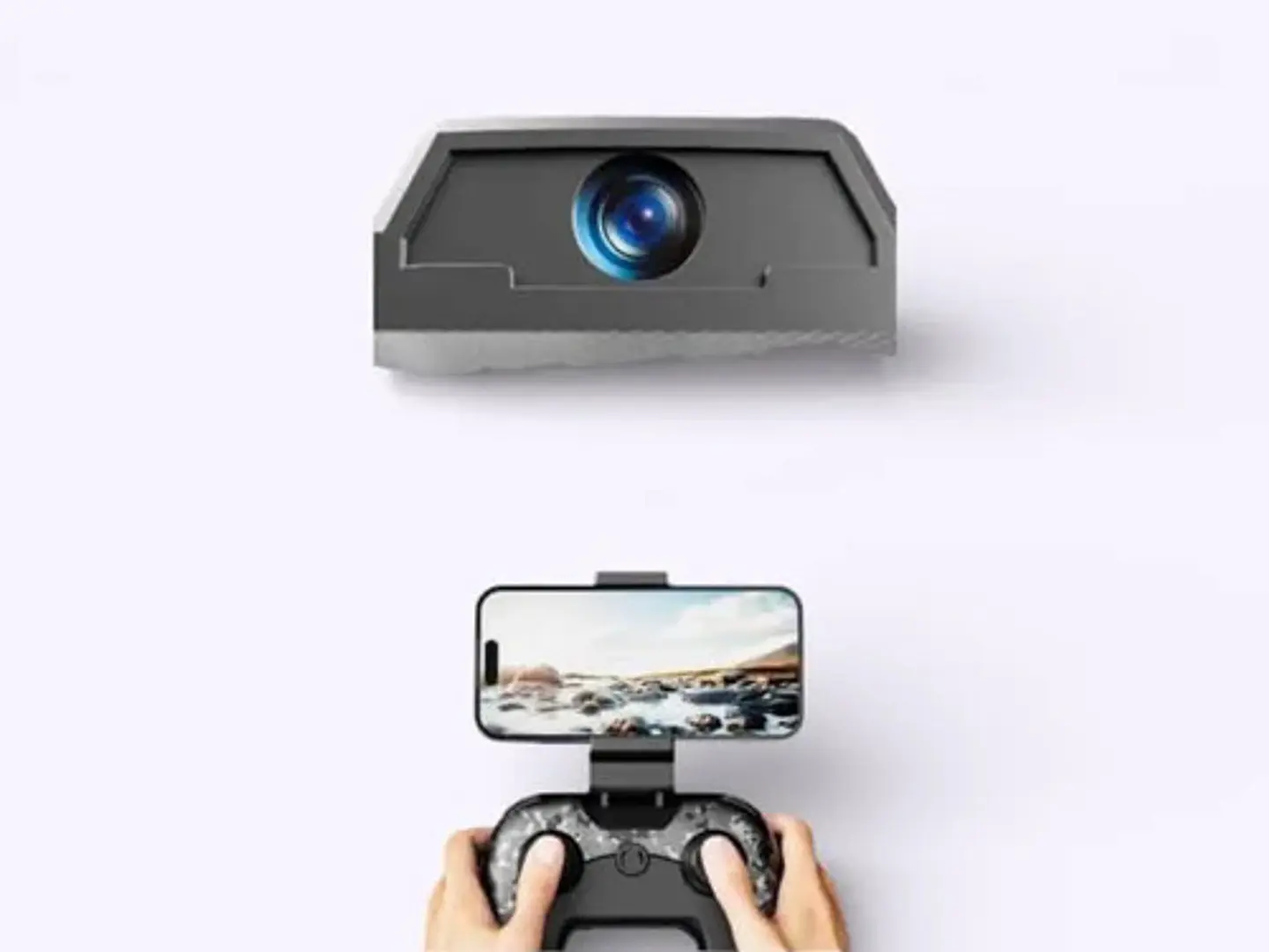 Carro Rc Cyber Trcuk Todoterreno 4x4 Con Camara Recargable 4