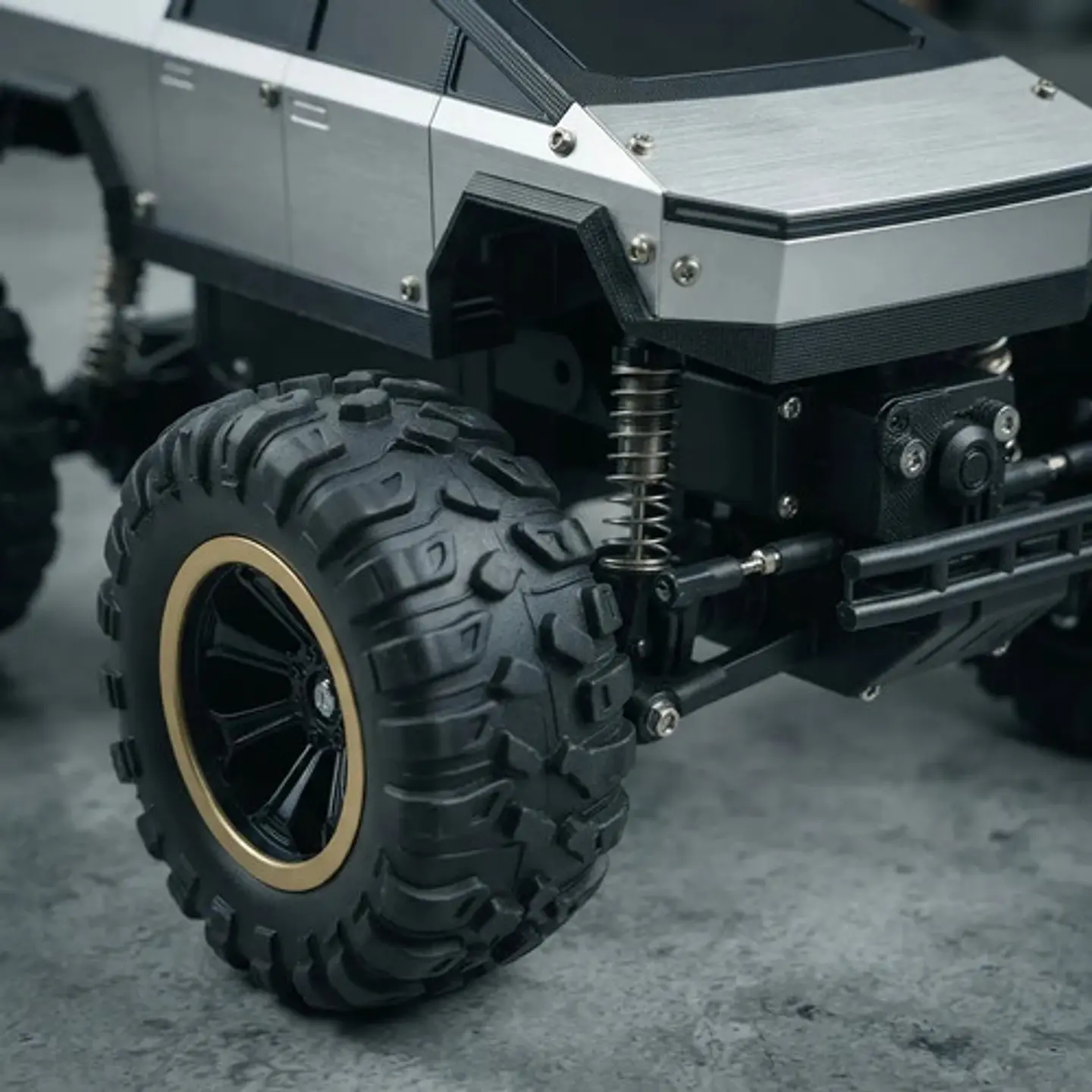 Carro Rc Cyber Trcuk Todoterreno 4x4 Con Camara Recargable 7