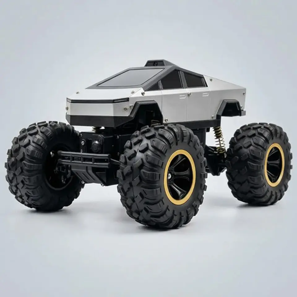 Carro Rc Cyber Trcuk Todoterreno 4x4 Con Camara Recargable 8
