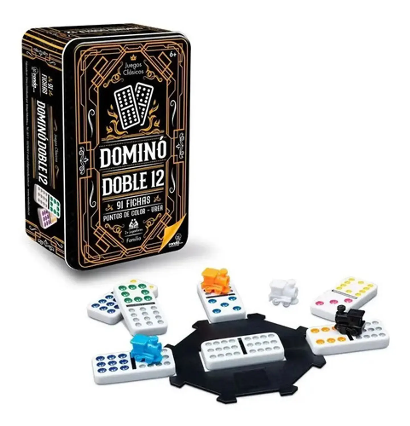 Juego Dominó Doble 12ronda 1