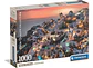 Rompecabezas 1000 Piezas Santorini Grecia Clementoni Adultos - Miniatura 1