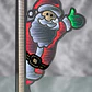 Figura Decorativa Papá Noel Con Luces Led Efecto Infinito - Miniatura 5