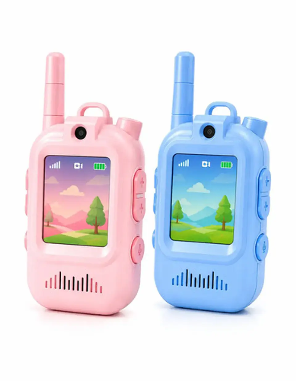 Kit De 2 Walkie Talkie, Cámara De Videollamada Para Niños 1
