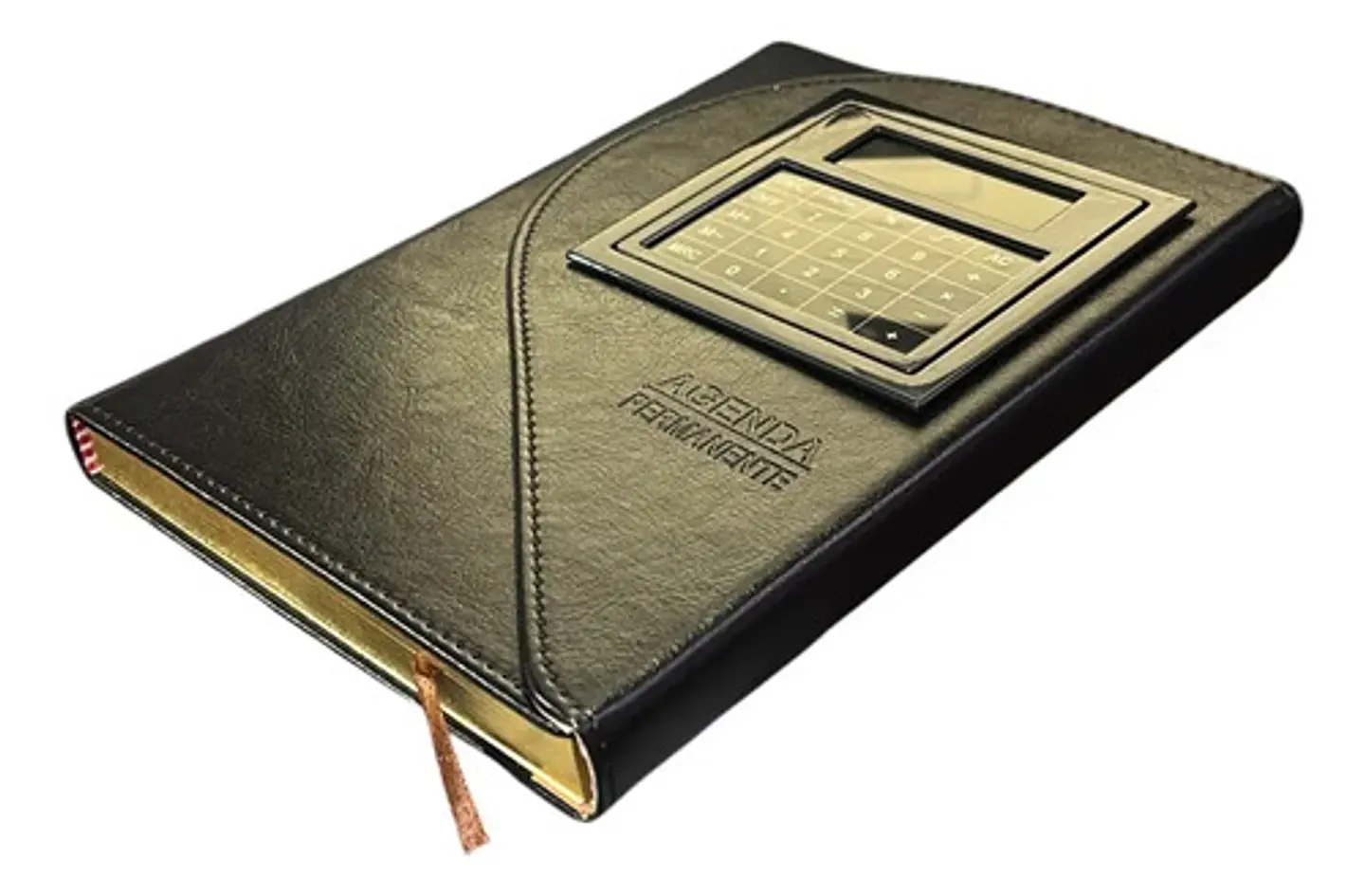 Agenda Solapa Magnética Permanente Con Calculadora 21x14cm 4