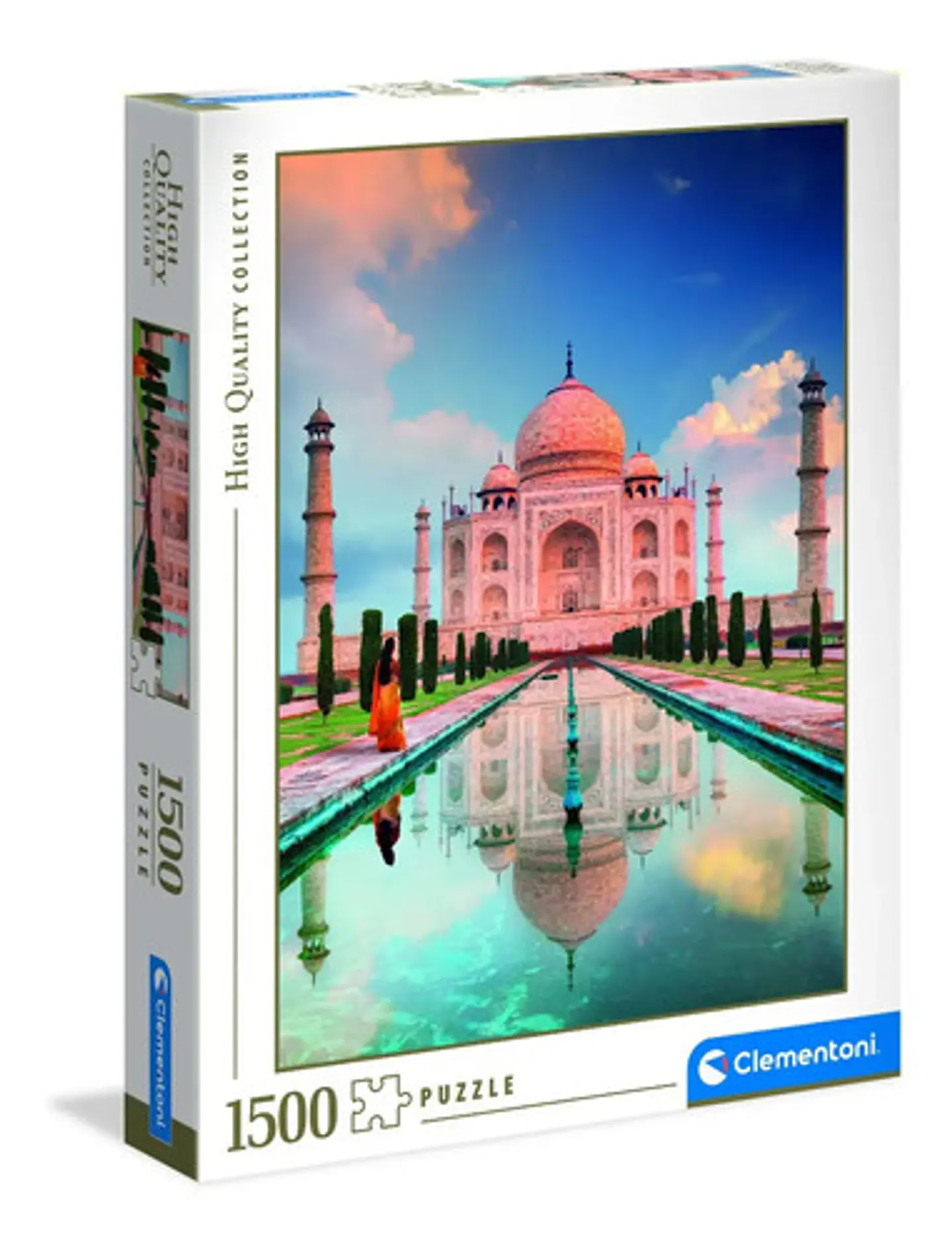 Taj Mahal India Rompecabezas 1500 Pz Clementoni Arquitectura 1