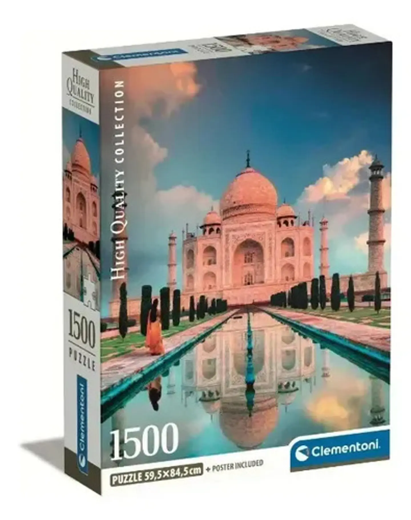 Taj Mahal India Rompecabezas 1500 Pz Clementoni Arquitectura 5