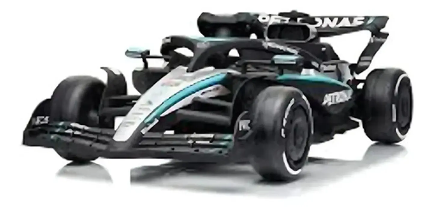 Auto Eléctrico A Batería Mercedes Benz F1 Negro Infanti Negro 1