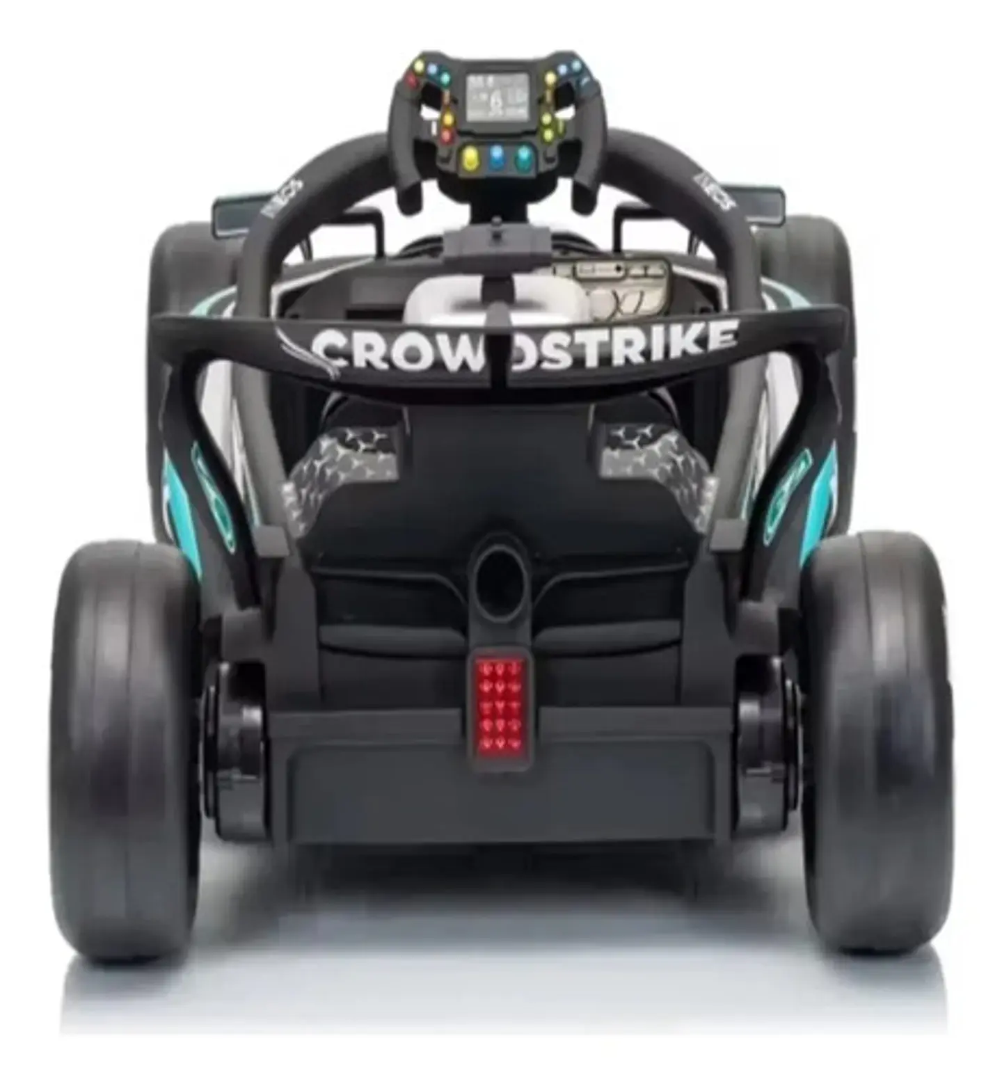 Auto Eléctrico A Batería Mercedes Benz F1 Negro Infanti Negro 3