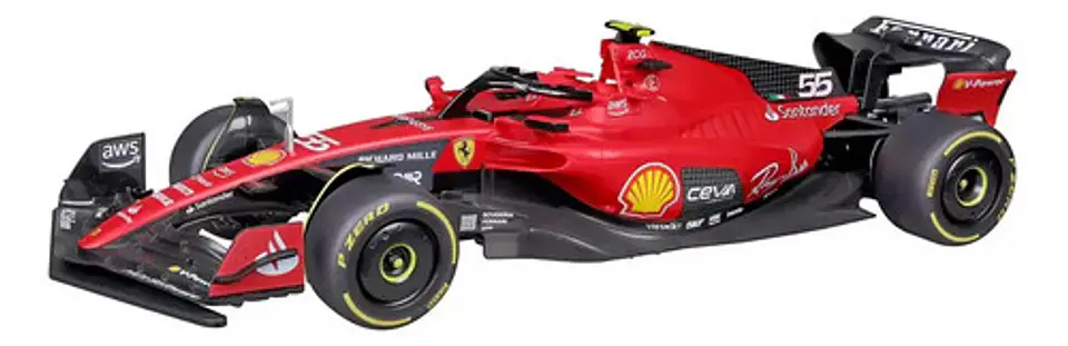Carro Control Remoto Maisto Tech R/c F1 Rb19 Red Bull 1:10 Color Rojo Personaje Carlos Sainz 55 3